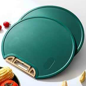 Tábua De Corte Antibacteriana À Prova De Mofo 35cm Com Suporte Em Pé Para Cozinha em Oferta na Shopee