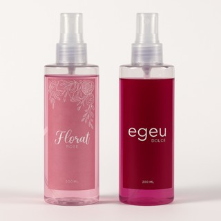 Dupla Miss Rose - Body Splash Rose e Body Splash Dolce 200ml Feminino