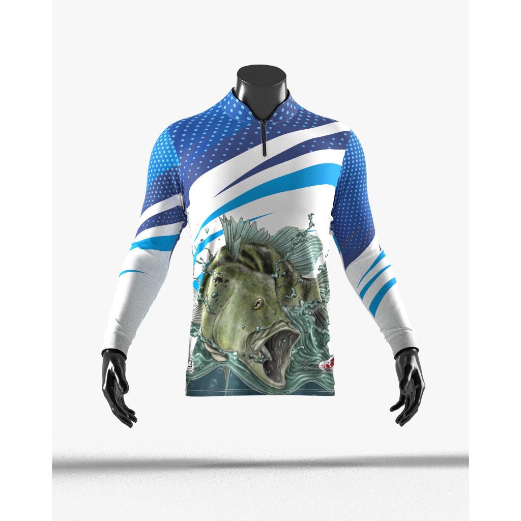 Camisa Camiseta Blusa Proteção Uv50 De Pesca Proteção Solar Uv50+ Tucunare Envio Rápido