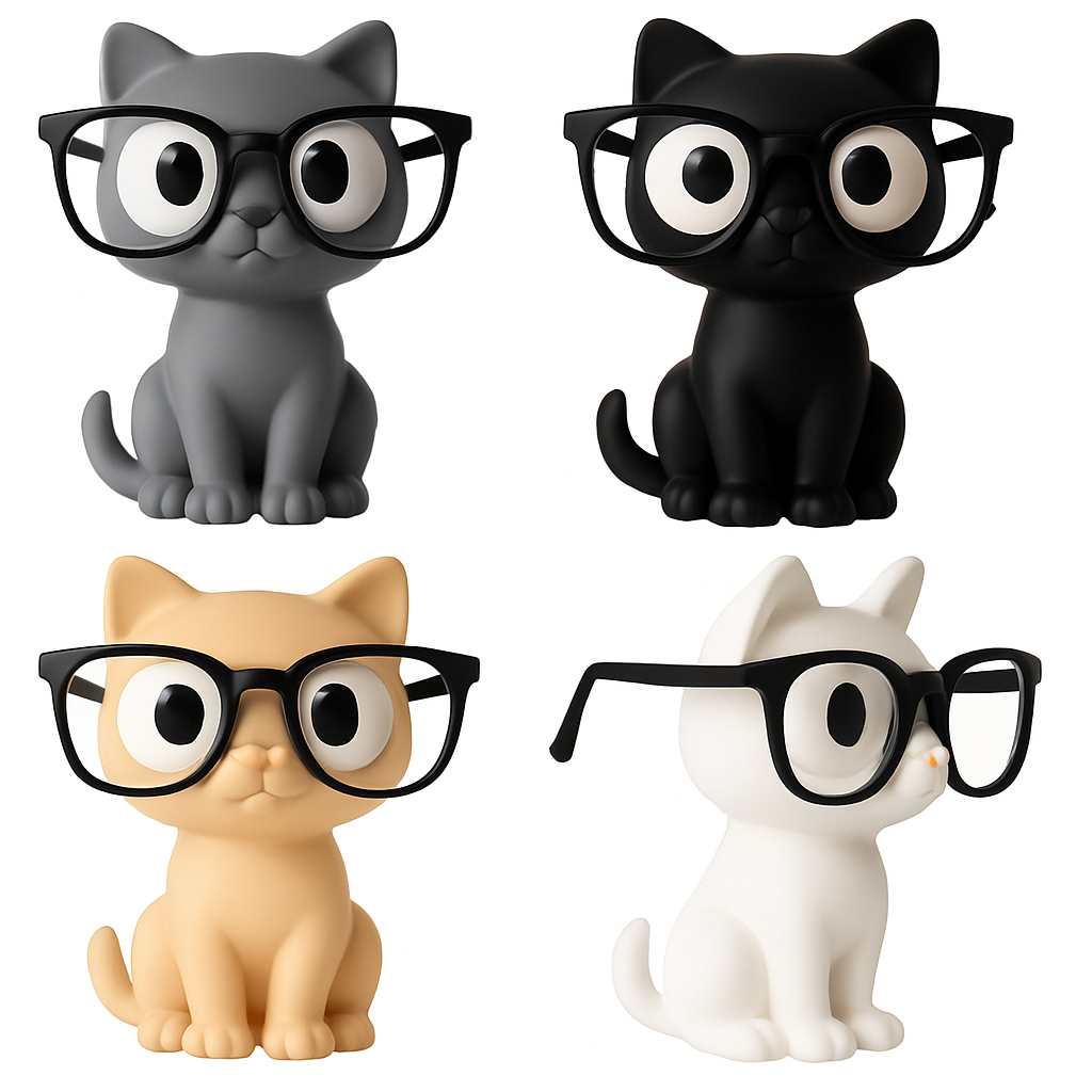 Suporte para óculos - Gatinho Fofo em Oferta na Shopee
