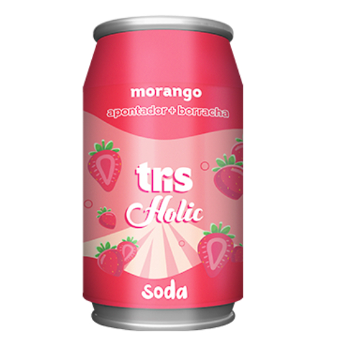 Apontador Com Depósito + Borracha  Garrafinha Soda Holic Lanchinhos em Oferta na Shopee