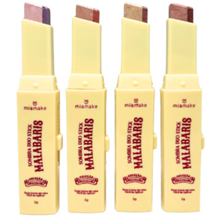 SOMBRA DUO STICK MALABARIS EM BASTÃO MIA MAKE em Oferta na Shopee