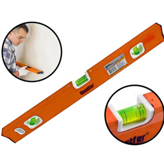 Nível Bestfer Alumínio – 30, 40, 50, 80 e 100 cm em Oferta na Shopee