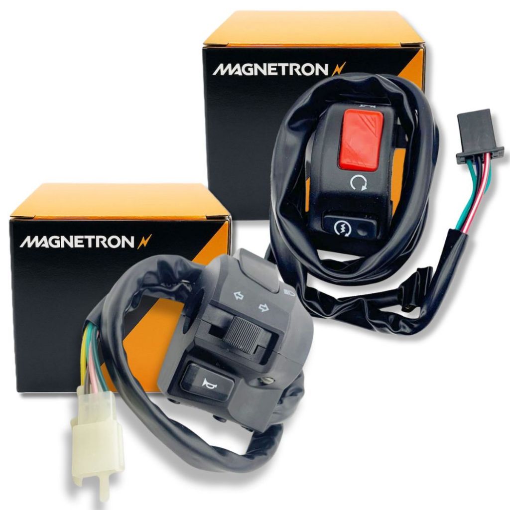 Chave de Luz + Punho de Partida Crosser 150 Abs 2018-2021 Magnetron em Oferta na Shopee