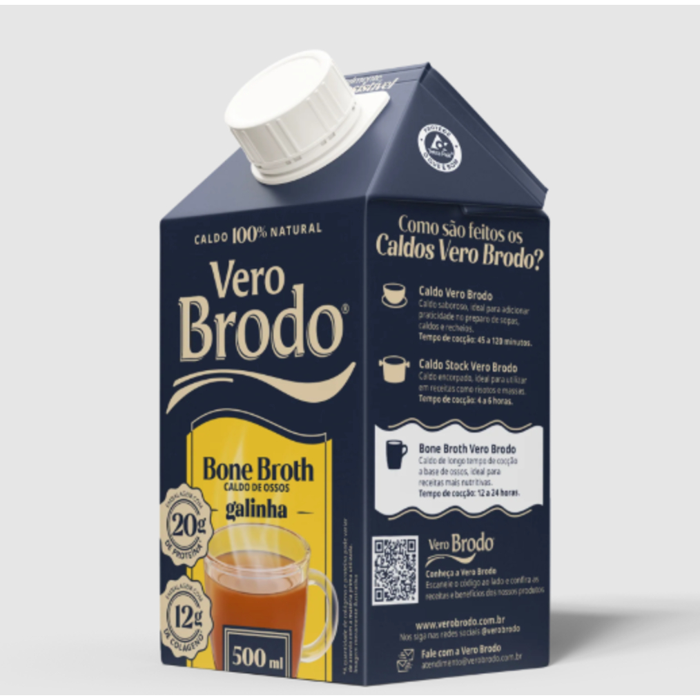 CALDO BONE BROTH GALINHA V BRODO 500ML