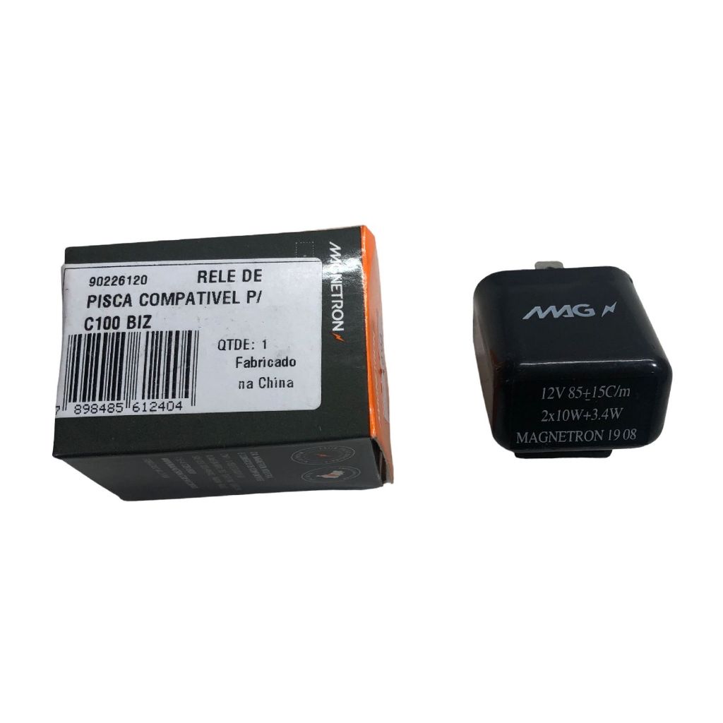 Relé Pisca Seta Titan 160 Titan Biz 100 Biz 125 Bros 150 magnetron