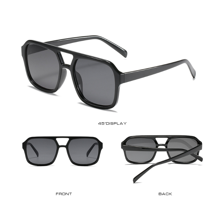 OCULOS DE SOL QUADRADO LENTE COLORIDO FEMENINO MASCULINO