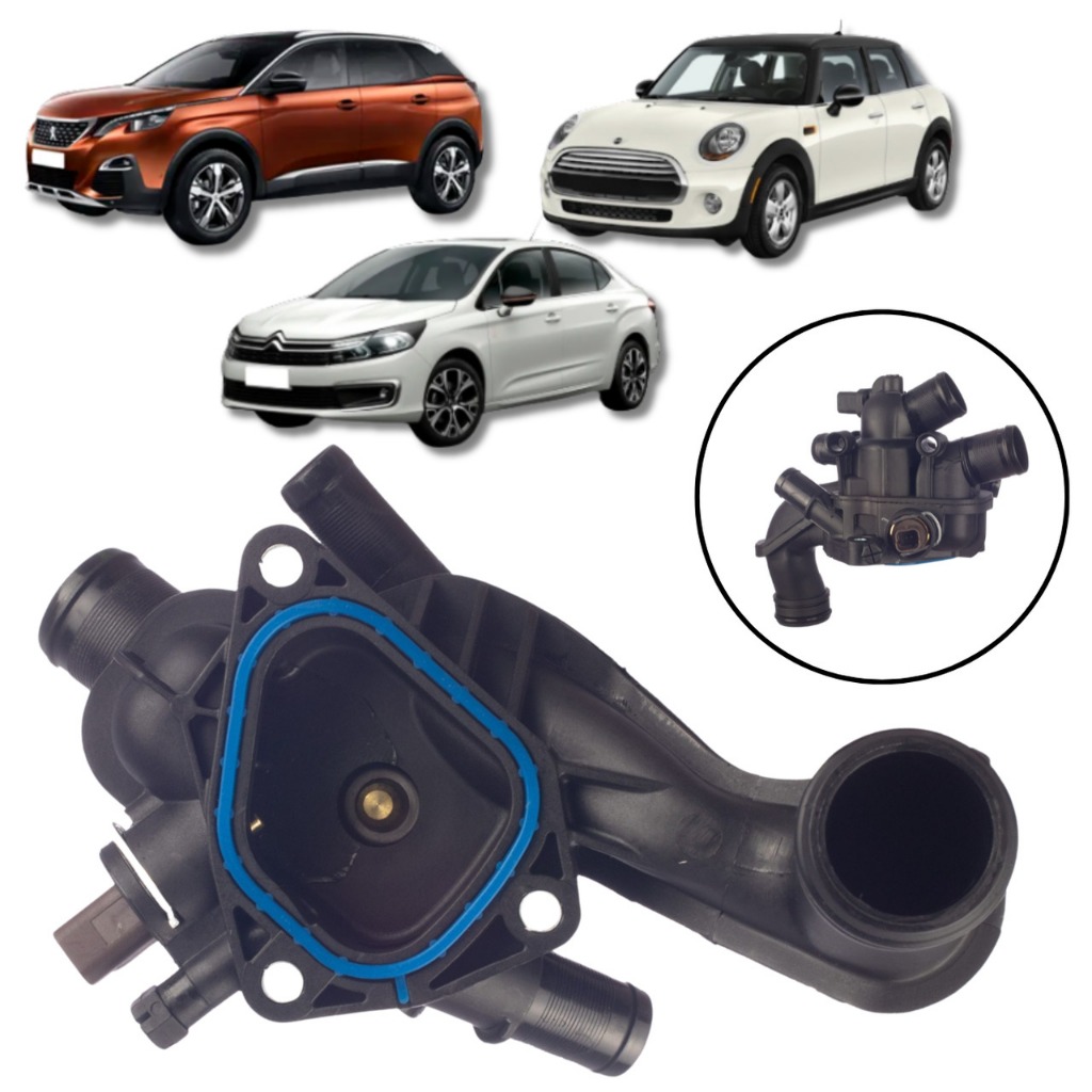 VÁLVULA TERMOSTÁTICA CARCAÇA PEUGEOT 3008 1.6 CITROEN C4 LOUNGE em Oferta na Shopee