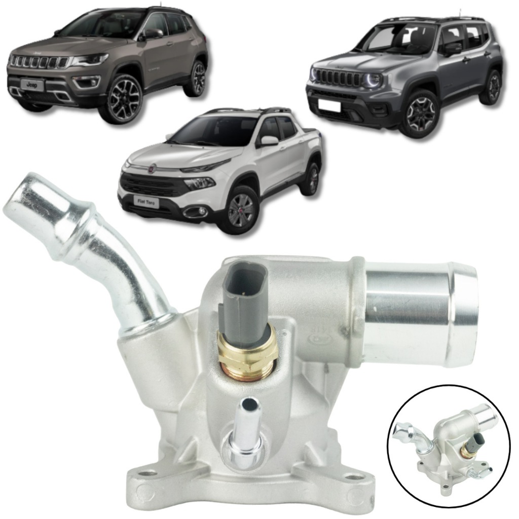 VÁLVULA TERMOSTÁTICA JEEP COMPASS 2.0 2017/ RENEGADE FIAT TORO