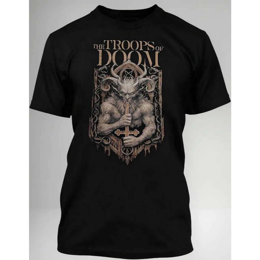 Camiseta Brutal Wear Troops Of Doom - Worship Nothing Masculina