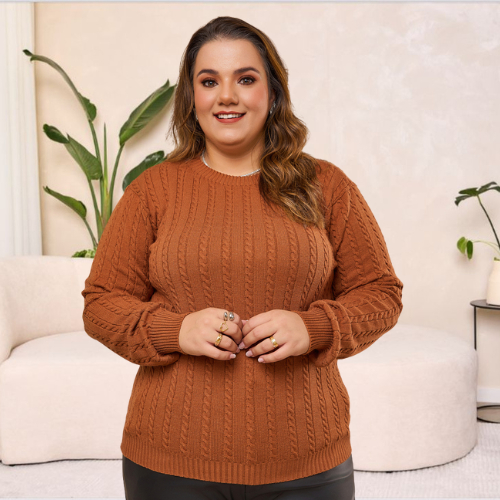 Blusa Cardigan Plus Size Tricot Modal Super Confortavel Fio Premium Tamanho Maior em Oferta na Shopee