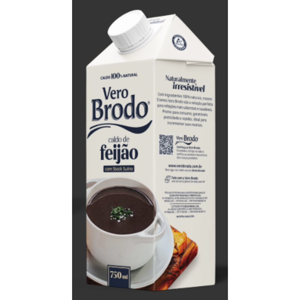 CALDO DE FEIJAO VERO BRODO 750ML