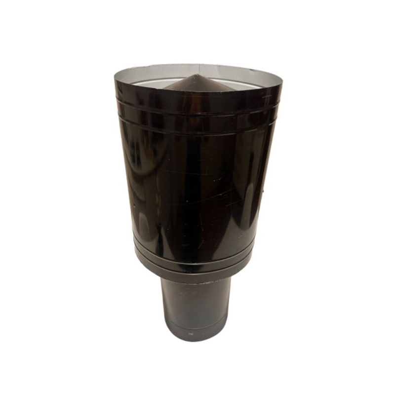 chapéu canhão Sputinik 25cm de diâmetro chaminé churrasqueira forno fogão lareira