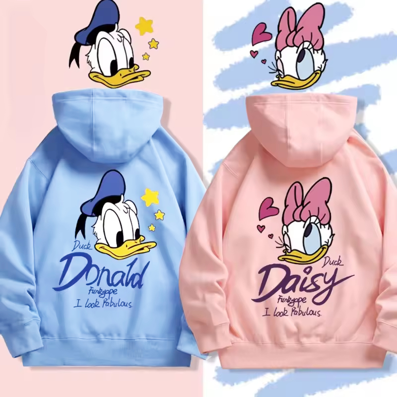 Kit Moletom Blusa De Frio Moletom Casal Donaldo E Dayse Cut Arte Fofinho Dia Dos Namorados