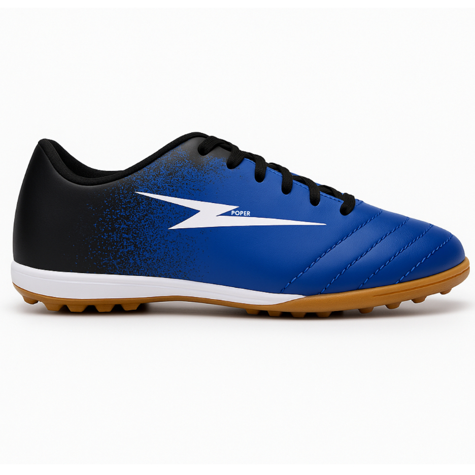 Chuteira Society Campo Com 2 Costura Reforçada Anti Derrapante Macia Leve Confortavel