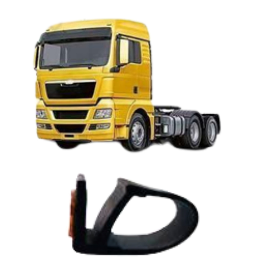 Borracha Vedação Porta Externa Adesivada Volkswagen Man Metor Tgx Par