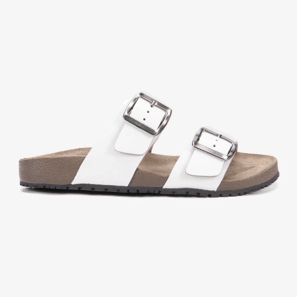 Papete Sandália Mulher Couro Legítimo Confortável Ajustável Kifer Shoes