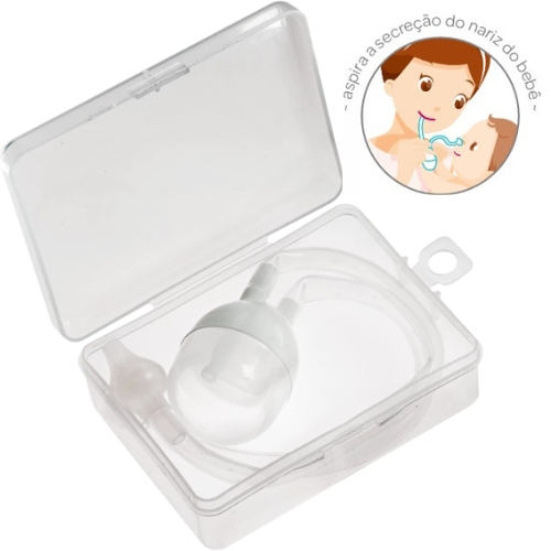Aspirador Nasal Sucção Com Estojo Buba Criança Higiene Infantil Resfriado Bebe Recem Nascido Gripe — imagem 2 de 2
