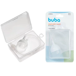 Aspirador Nasal Sucção Com Estojo Buba Criança Higiene Infantil Resfriado Bebe Recem Nascido Gripe