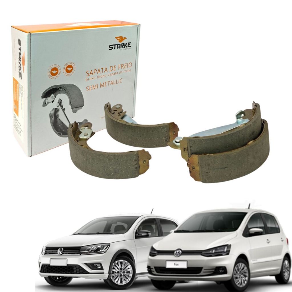 Sapata De Freio Fox Gol Spacefox Up Voyage Com Haste em Oferta na Shopee