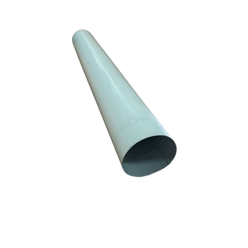 duto 30cm diâmetro x 50cm comprimento branco churrasqueira forno exaustão