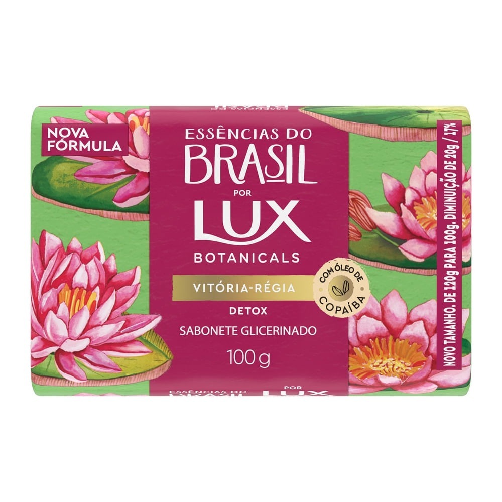 Sabonete Em Barra Lux Vitória Régia 100g em Oferta na Shopee