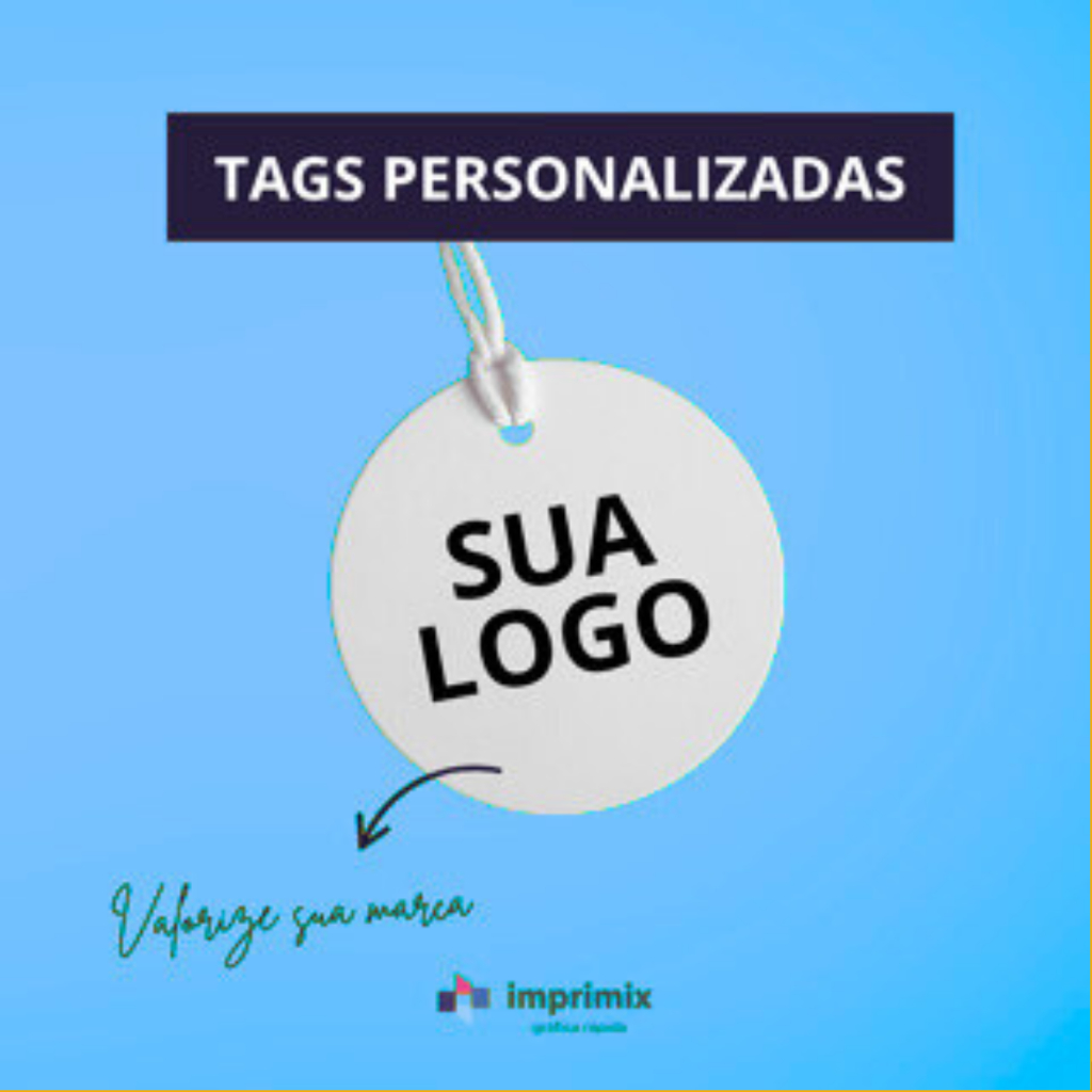 Tag Redonda Personalizada com Logo 3x3cm com Furo 3mm | Tag para Roupas, Lembrancinhas, Produtos e Embalagens em Oferta na Shopee