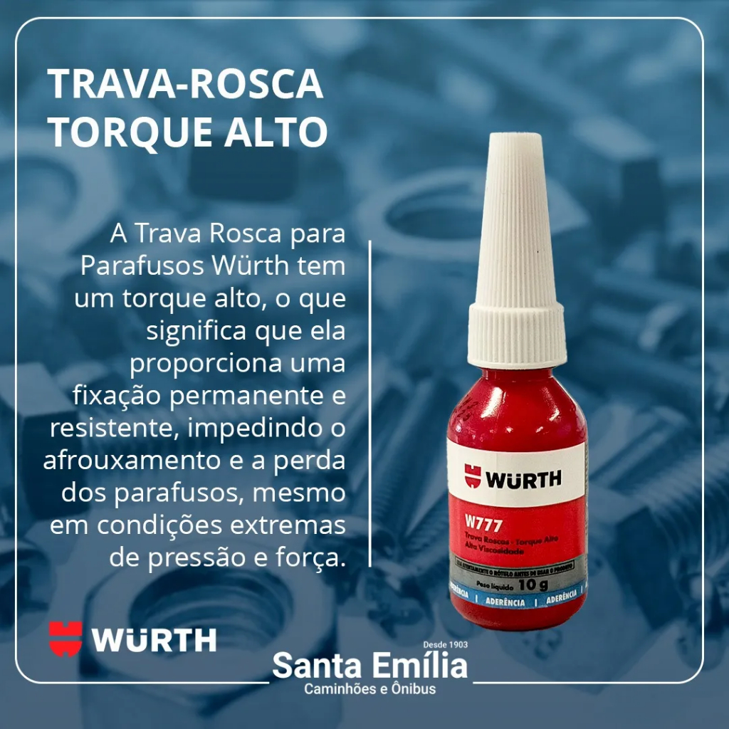 Trava Rosca Wurth: Onde Comprar | BuscaProdutos