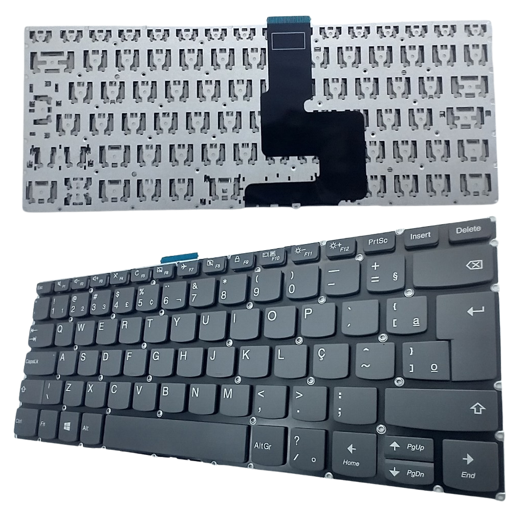 Teclado Compatível Com Lenovo Ideapad 330s-14ikb V330-14 Br em Oferta na Shopee