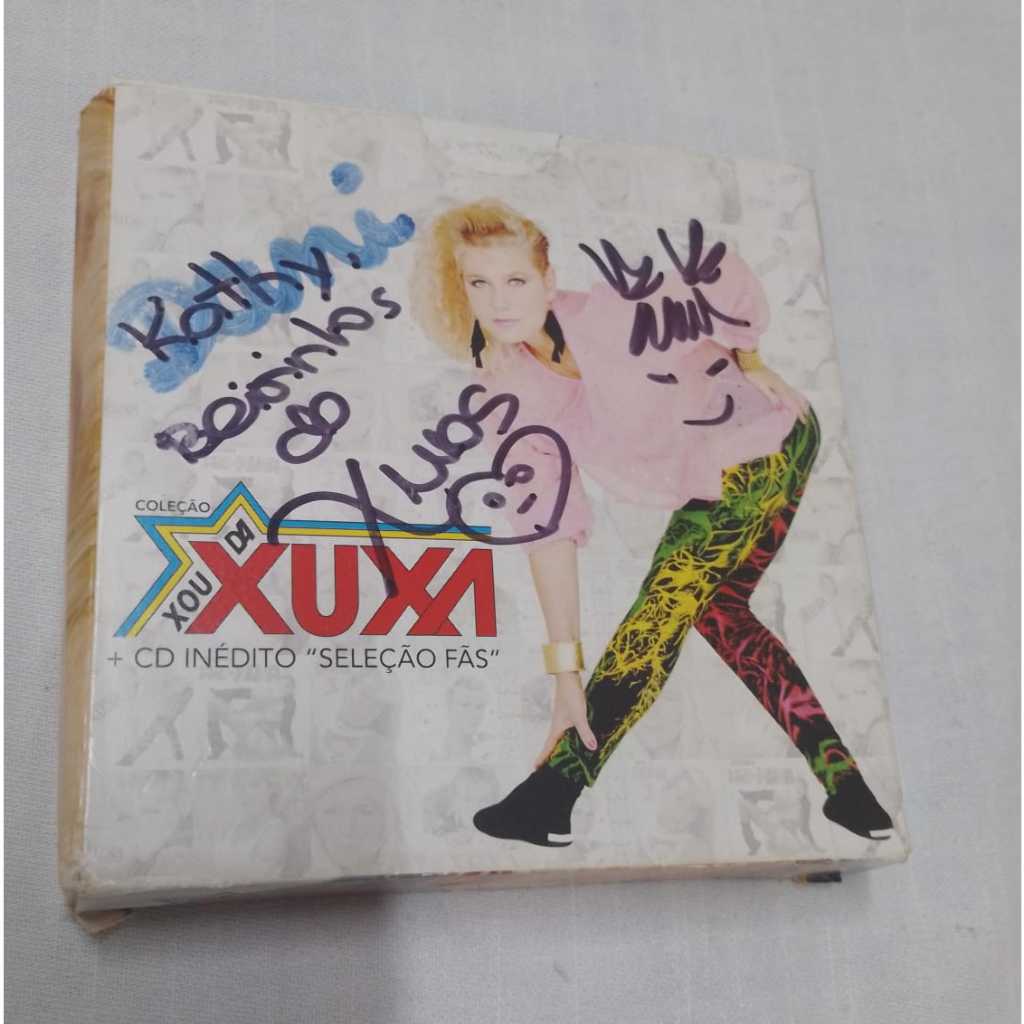Cd Box Xuxa ( Autografado ) -coleção Xou Da Xuxa ( 8 Cds)