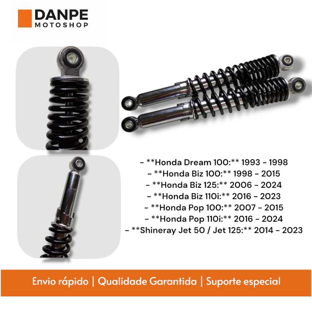 Amortecedor Biz 110i: Onde Comprar | BuscaProdutos