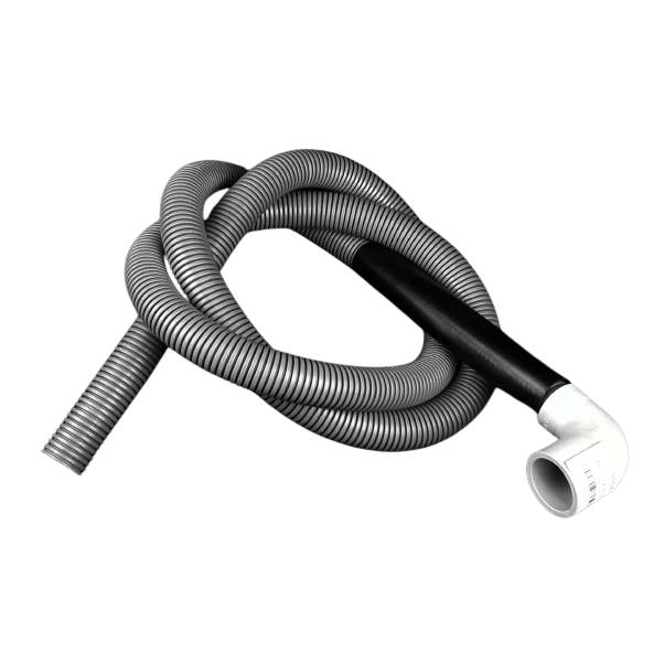 Mangueira Saída de Água Lavadora maquina de lavar mod. Universal 1,70m 3/4 Cinza com Luva