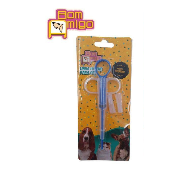 Aplicador de Remédio Oral para Cães e Gatos- Qualidade Premium- Envio imediato- S5060