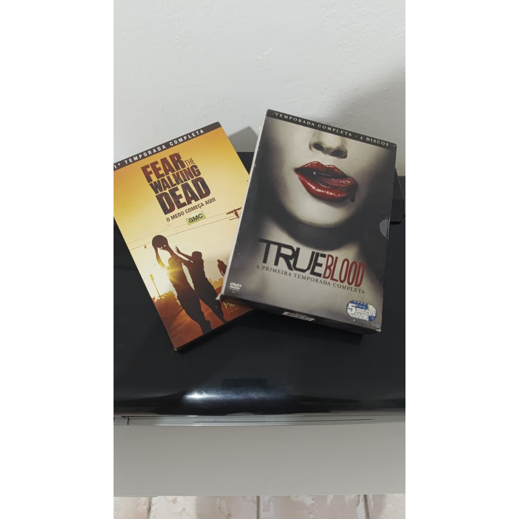 dvd serie TrueBlood / Fear the Walking Dead Primeiras Temporadas Oficiais