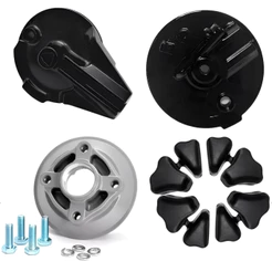 Par De Espelhos Dianteiro e Traseiro Titan 150 Com Flange E Bucha