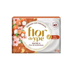 Sabonete Em Barra Flor De Ypê Karité E Flor De Amêndoas Com 85g