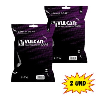 Kit 2X Câmara de Ar Moto Aro 18 - (D/T) Honda CG Titan 125/150/160, Fan, Yamaha YBR 125