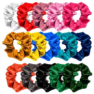 1 schunchie de cabelo feminino variado em Oferta na Shopee