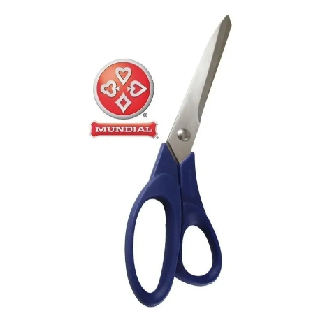 Tesoura Multiuso Mundial Azul Cortfacil 24 Cm 190-9 1/2 Azul