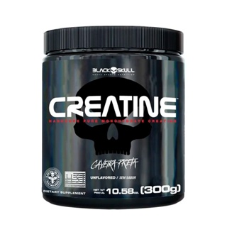 Creatina 300g - Black Skull em Oferta na Shopee