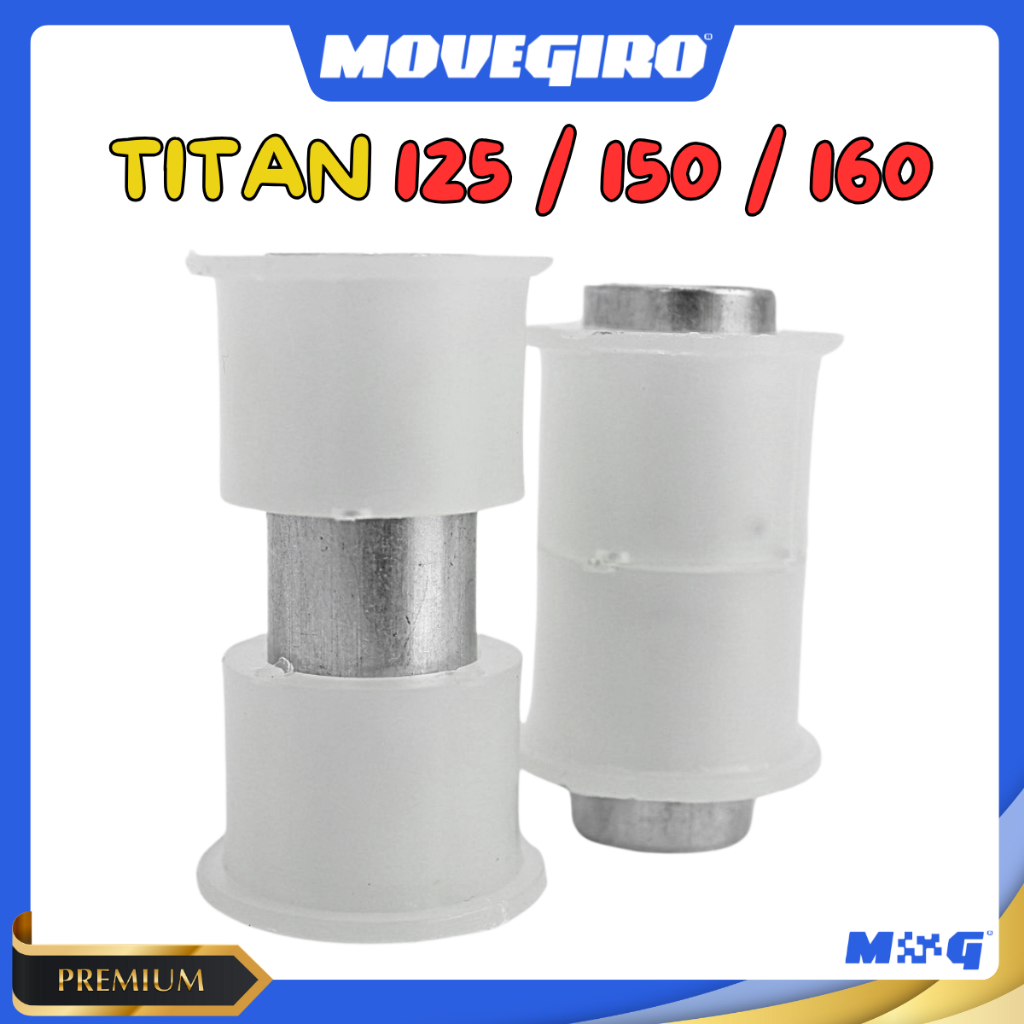 Kit Buchas Balança Quadro Elástico Titan 125 150 160 Moto Honda | Move Giro Reforçado