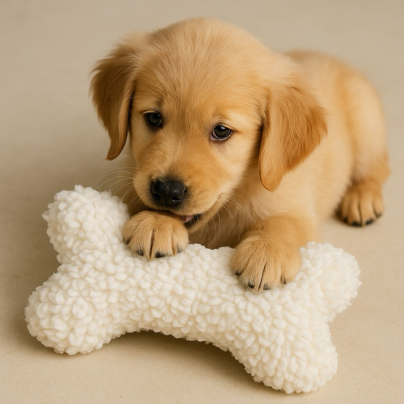 Ossinho Pet Travesseiro e Brinquedo - Formato de Osso Sherpa 20x12cm em Oferta na Shopee