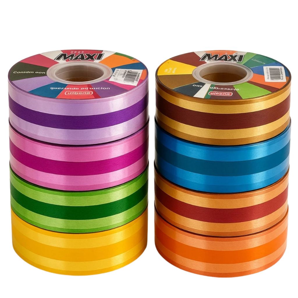 Fita Maxi Albano Nova Eva 32mmx 100metros Para Laço bola Presente Decoração Embalagem