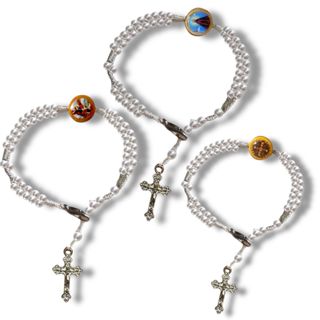 Kit C6 Terço De Pulso Pérola São Bento Resinado em Oferta na Shopee