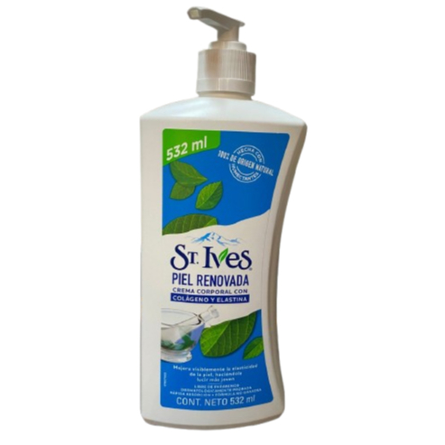 St. Ives - Creme Corporal - Colágeno Y Elastina- 532 ml