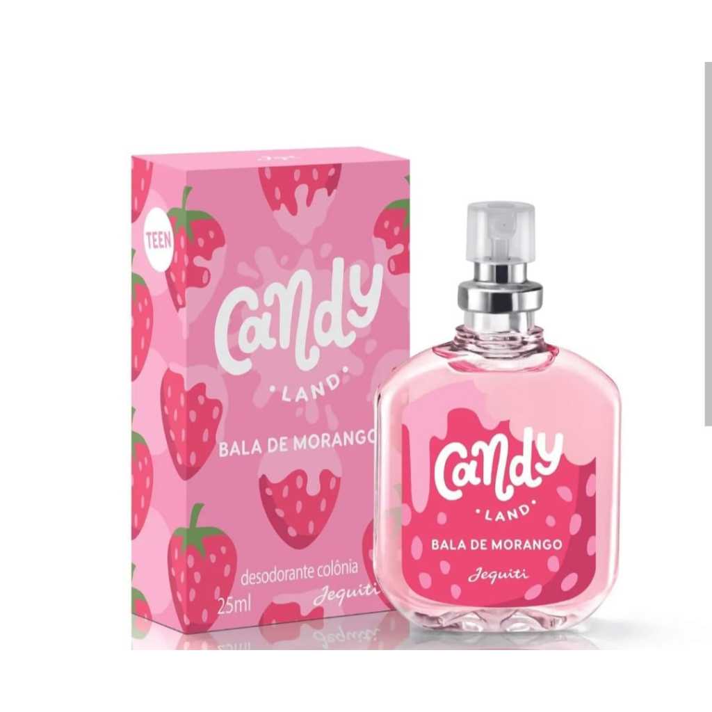 Desodorante Colônia Candy land Bala de Morango