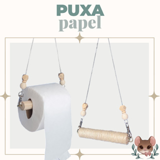 Puxa Papel | brinquedo | enriquecimento ambiental para ratos e outros roedores em Oferta na Shopee
