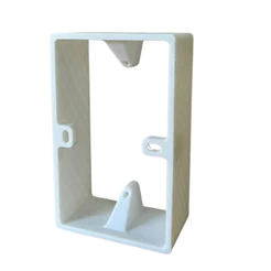 Caixa Sobrepor Branca 4x2 Adaptador Interruptor Inteligente