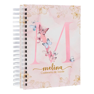 Caderneta de Saúde/ Vacina Menina Personalizada Simples e Atualizada em Oferta na Shopee