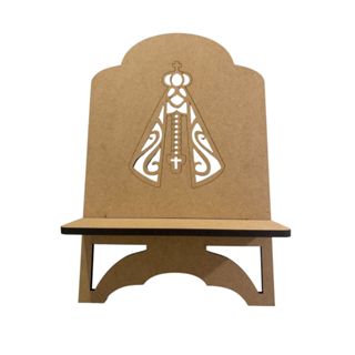Suporte Porta Bíblia Nossa Senhora Aparecida Mdf Cru 6mm Cru em Oferta na Shopee